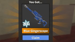 Murder Mystery 2 Claiming Blue Gingerscope  My first trophy in 4 years [upl. by Arykat]