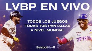 ⚾️ Disfruta la LVBP EN VIVO Todos los juegos en todas las pantallas a nivel mundial [upl. by Johny5]