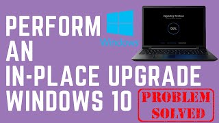 Perform an inplace upgrade windows 10 [upl. by Achilles]