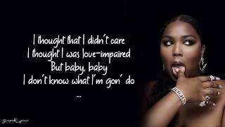 Lizzo  Cuz I Love You Lyrics [upl. by Mitzl257]