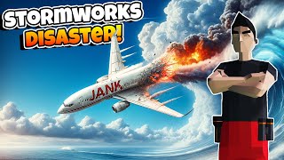 Our Plane EXPLODED Midflight in Stormworks [upl. by Malorie103]