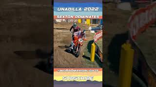 Chase Sexton Dominates The Unadilla Motocross 2022 [upl. by Nahamas]