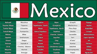 MEXICO NATIVE LANGUAGES [upl. by Natanhoj808]