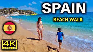 4K SPAIN BEACH WALK THE BEST SPAIN BEACHES SUMMER VIBES [upl. by Ebanreb]