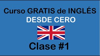 Clase 1 de INGLÉS BÁSICO  SOY MIGUEL IDIOMAS [upl. by Tyne]