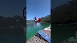 Full Send in den Achensee 💦🚲🤘 sendit austria sports [upl. by Herve]