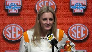 Lady Vols Coach Kellie Harper Rae Burrell and Alexus Dye postgame vs Kentucky [upl. by Ahsyek]