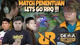 MATCH PENENTUAN ANTARA RRQ DAN DEWA  LETS GO RRQ  RRQ VS DEWA MATCH 3  MPL S13 [upl. by Bogosian]