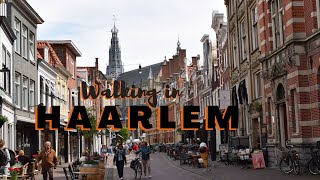 Walking in Haarlem The Netherlands 4K  Exploring Haarlem City Center [upl. by Trebleda]