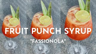 Fruit Punch Syrup  AKA Fassionola  perfect for Hurricanes [upl. by Aubert]