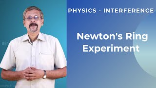 Newtons Ring Experiment [upl. by Neirad]