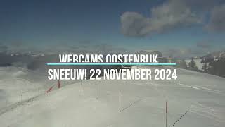 Webcams Oostenrijk 22 november 2024 [upl. by Illom]