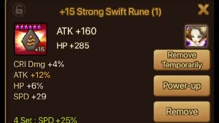 Summoners War Insane Rune Crafting Reapp [upl. by Regor]