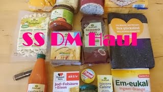 DM Haul 2015  Food  Schwangerschaftsbedarf  Makeup Drogerie Haul  1 SS Trimester [upl. by Ax684]