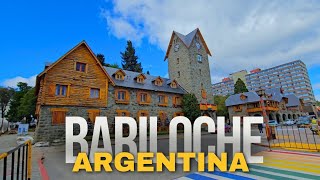 Walking in BARILOCHE 4K  Walking around the center of Bariloche Argentina bariloche walk [upl. by Lotsirb]