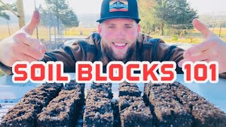 Soil Block Recipe Mix for Success  Soil Blocks 101 [upl. by Roselle]