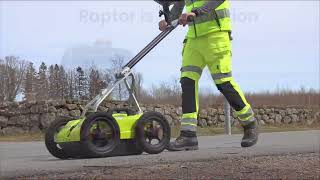 Ground penetrating radar PinPointR and Raptor of Impulse Radar [upl. by Ydnim]