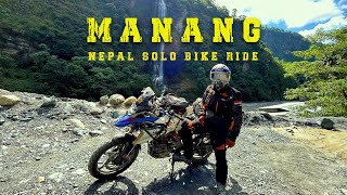 Manang Bike Ride On BMW G310 GS  Besisahar to Dharapani  INDIA TO NEPAL [upl. by Lezirg]