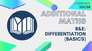 CIE IGCSE Additional Maths Differentiation [upl. by Iclehc]