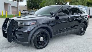 2020 Ford Police Interceptor Utility FPIU 65k miles walkaround [upl. by Shafer212]