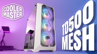 So Close  Cooler Master MasterBox TD500 Mesh Review [upl. by Relyc]