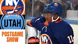 New York Islanders vs Utah Hockey Club Postgame Show  101024 [upl. by Neo]