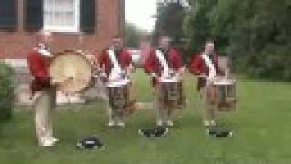 Old Guard Drumline Warming Up [upl. by Merrill]