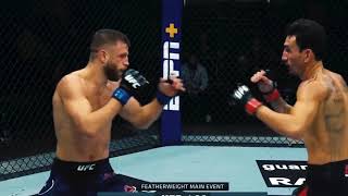 UFC Max Holloway vs Calvin Kattar highlight [upl. by Monti366]