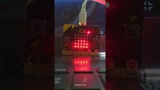 Microbit Music reactive  Microbit v2 projects shorts  Projects using Microbit  By Robotixio [upl. by Eelyek]