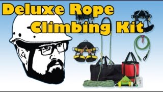 Deluxe Rope Climbing Kit  WesSpur Tree Equipment [upl. by Boj]