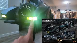 Personal visit on the Hot Toys 1989 Batman Batmobile or thoughts and prayers were in for a ride [upl. by Avrenim]