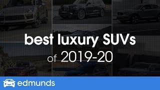 Best Luxury SUVs for 2019 amp 2020  TopRated Small Midsize and Large Luxury SUVs amp Crossovers [upl. by Ddej23]