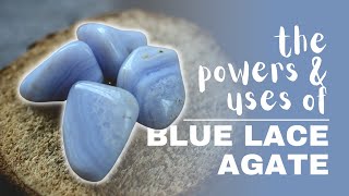 Blue Lace Agate Meaning Properties And Uses [upl. by Ridan]