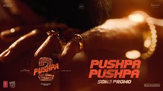 PUSHPA PUSHPA Song Promo🔥  Pushpa 2 The Rule  Allu Arjun  Sukumar  Rashmika  Fahadh Faasil DSP [upl. by Darrin]