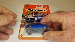 Matchbox Volkswagem Golf MK 1 cartela 2023  molde 2019 sem escala [upl. by Shetrit]