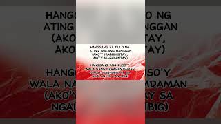 DECEMBER AVENUE  SA NGALAN NG PAGIBIG LYRIC VIDEO LAST PART musikoparaiso decemberavenue [upl. by Akkina]