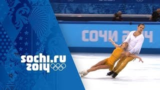 Tatiana Volosozhar amp Maxim Trankov Win Gold  Full Free Program  Sochi 2014 Winter Olympics [upl. by Amaryllis]