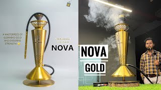 Introducing the COCOYAYA Nova Hookah A Golden Masterpiece [upl. by Nylatsirk]