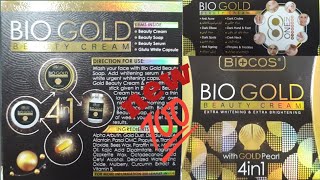 New 4in1 Bio gold beauty cream by Biocos new biocos biogold beautycream [upl. by Drusie]