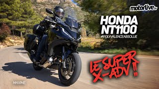 HONDA NT1100 2022  TEST MOTORLIVE [upl. by Adiaros413]