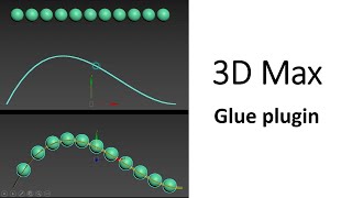 Glue plugin  3D MAX [upl. by Yssor87]