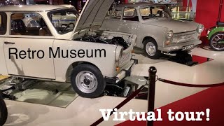 Retro Car Museum  Varna Bulgaria  Virtual Tour [upl. by Abramo35]