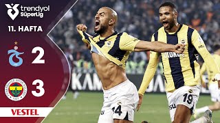 Vestel  Trabzonspor 23 Fenerbahçe  HighlightsÖzet  Trendyol Süper Lig  202425 [upl. by Mulligan925]