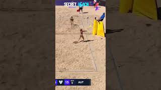 USA VS Austria  Secret Beach Volleyball volleyball volleyballgirls [upl. by Agamemnon]