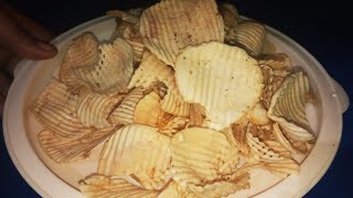 Home made potato chips Sun dried potato chips [upl. by Ennyletak135]