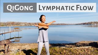 QIGONG FOR LYMPHATIC FLOW  SWING ARM QIGONG [upl. by Enelia]