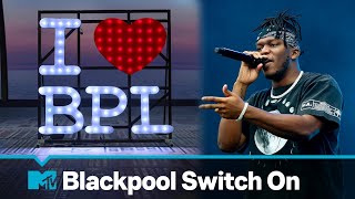 KSI  Really Love MTV Live from Blackpool Switch On  MTV Music [upl. by Gilmour]