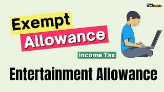 Entertainment allowance exemptions  Entertainment allowance calculation  Exempt allowance in ITR [upl. by Mccarty]