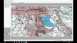 Practica2 Geomatica UMSS  Como georeferenciar un mapa con ILWIS [upl. by Satsoc902]