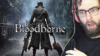 JEV PLAYS BLOODBORNE for the first time [upl. by Enyrehtak]